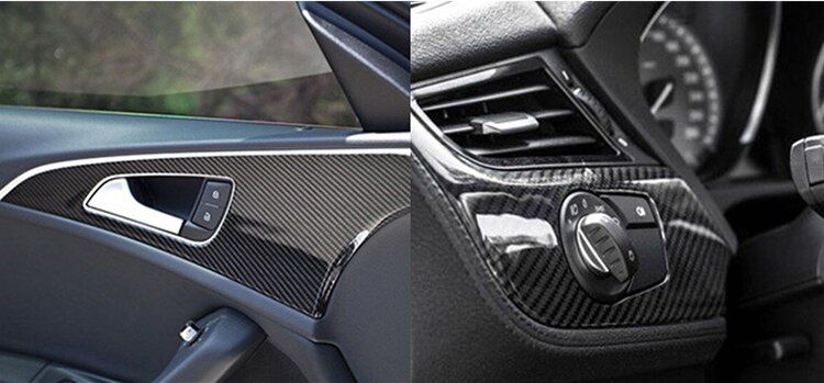 50x200cm 5D High Glossy Carbon Fiber Vinyl Film Car Styling Wrap Motorcycle Car Styling Accessories Interior Carbon Fiber Film