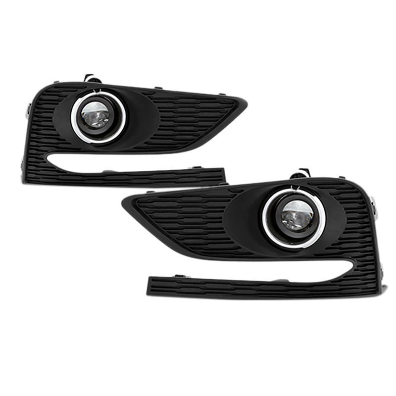 1 Pair LED Daytime Running Light Car Front Fog Light for Chevrolet Cruze 2017-2019