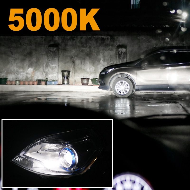 hlxg H4 LED H7 H11 H8 HB4 H1 H3 9005 HB3 Auto Car Headlight Bulbs Motorcycle 8000LM Car  6500K 4300K 8000K fog lights-S2  36000LM-H4