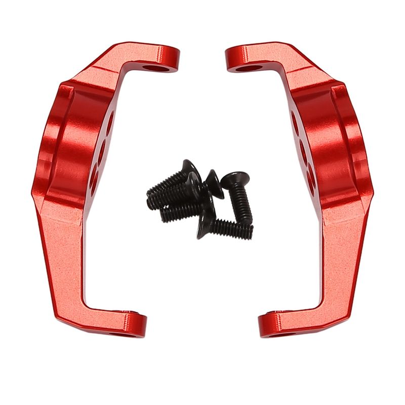 2Pcs Front Axle Portal Drive Caster Block Set for RC Crawler Car 1/10 Traxxas TRX-4