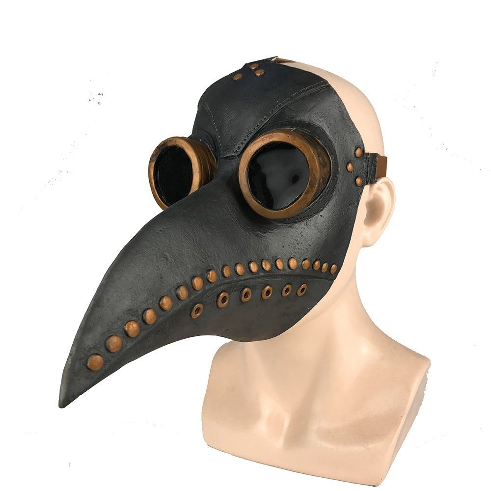 TE Halloween Plague Steam Doctor Bird  Punk  Plague Doctor  Bird Beak  Halloween Accessories