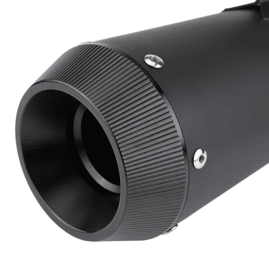 EBTOOLS Exhaust Muffler Pipe 38-51 mm Universal Motorcycle Dirt Bike Slip-on Modified with Adapter