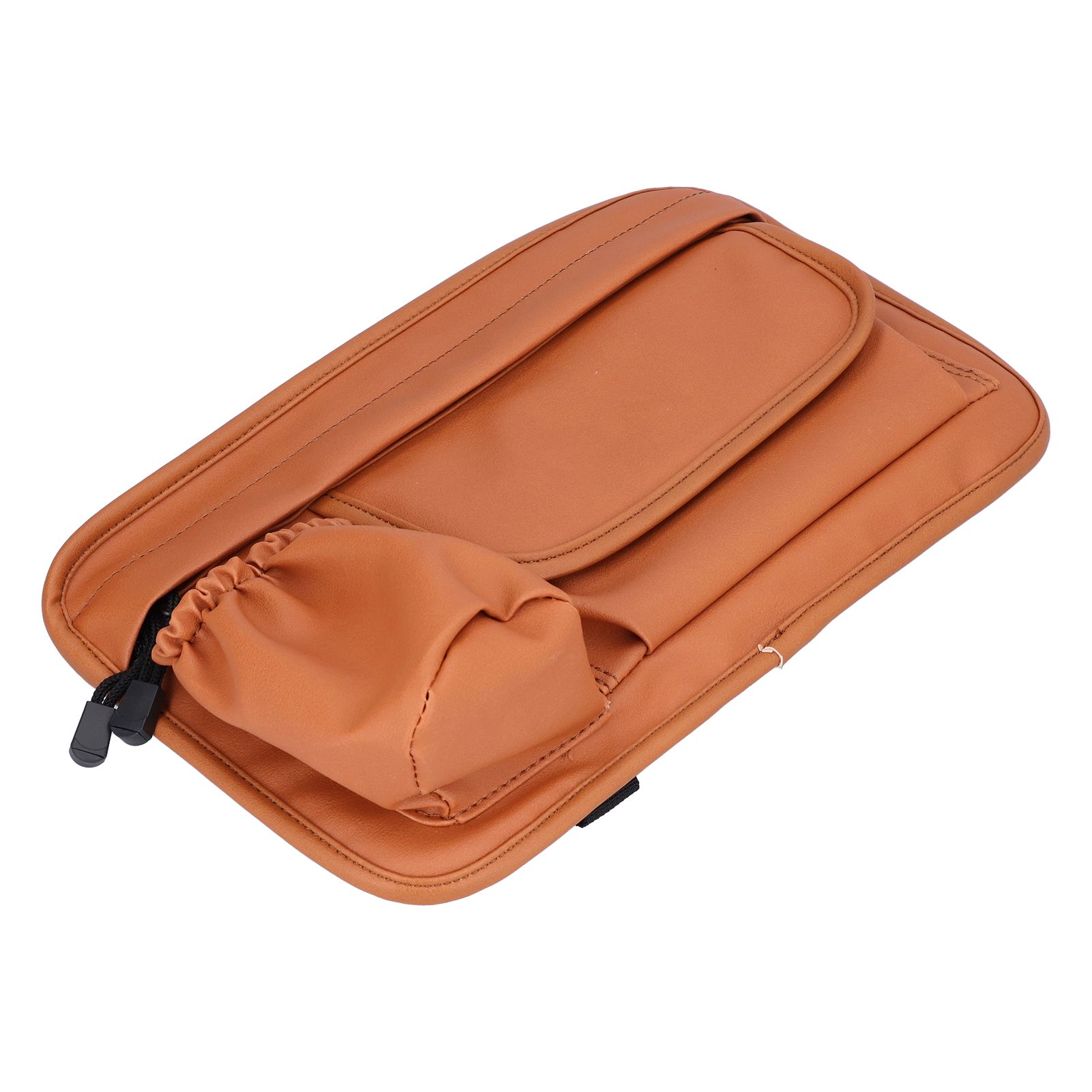 Waterproof Storage Bag Artificial Leather Brown Zipper Organizer For Gts300 GTS