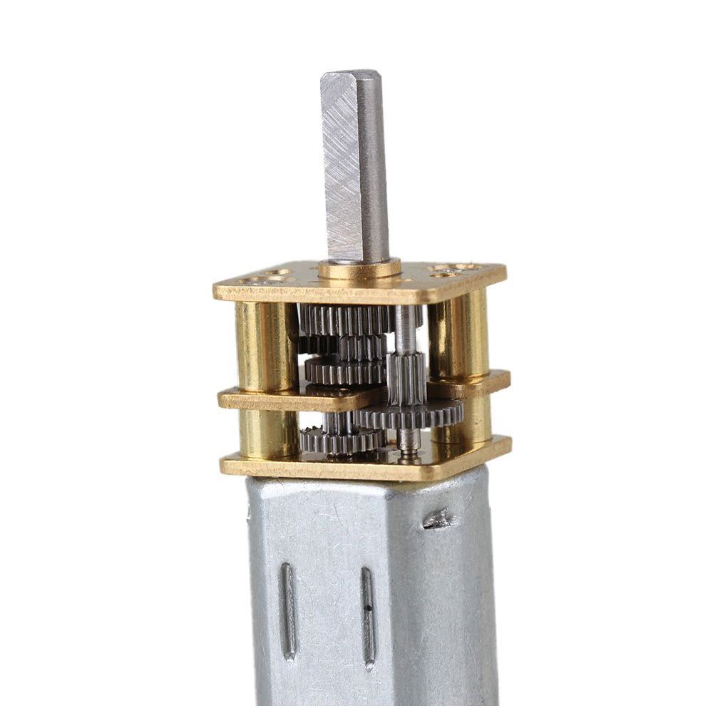 Harmony GA12-N20 300RPM Miniature Metal Electric 6v DC Gear Motor Gearwheel with 10mm Output Shaft
