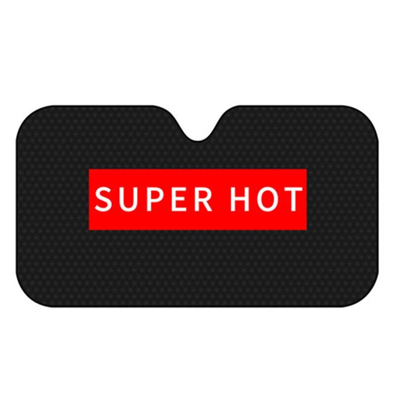 Cartoon Eyes Car Windshield Sunshade Cover For  Swift Bmw F10 X5 E70 E30 F20 E34 G30 E92 E91 M Volvo XC90 S60 V40 S80-MULTI