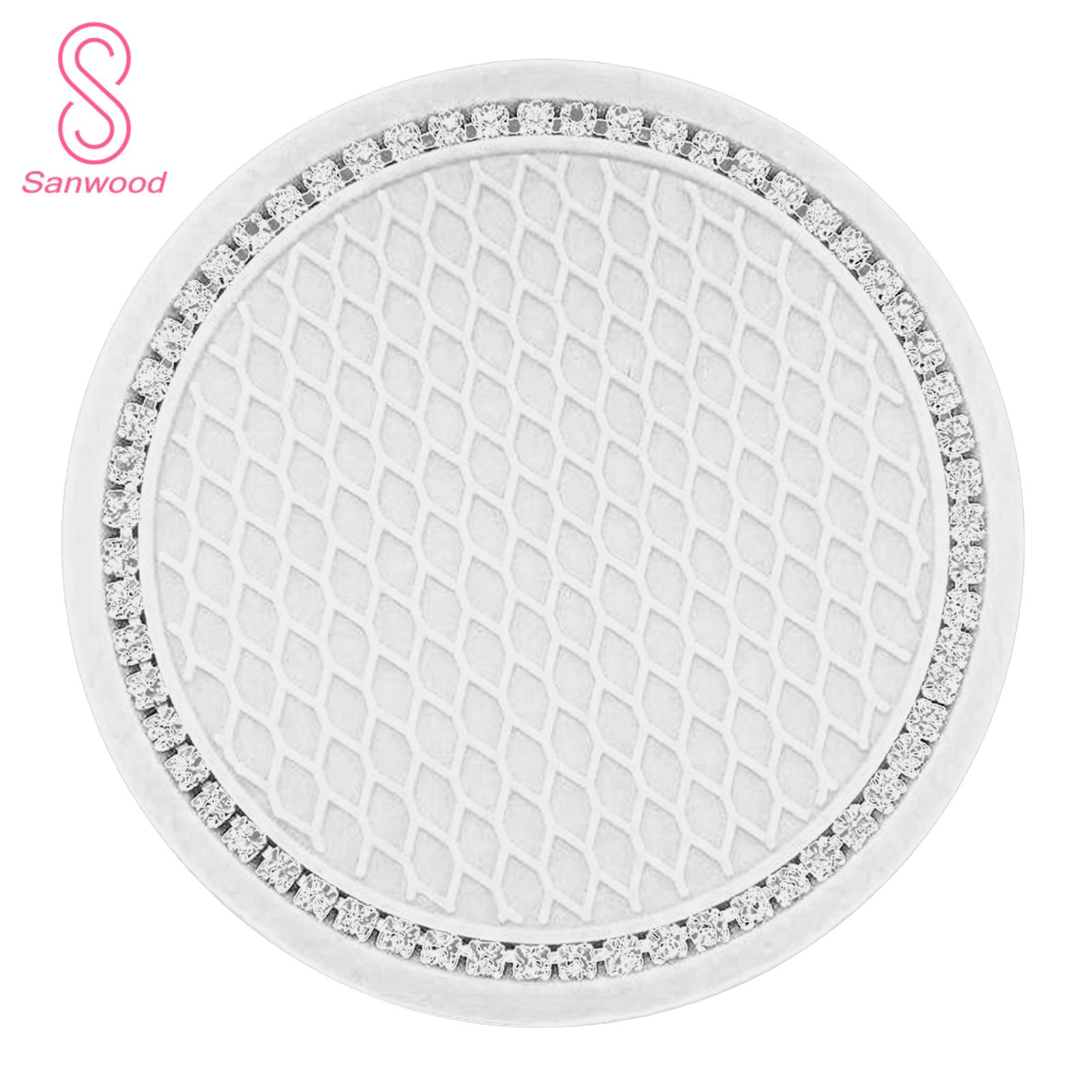 Car Cup Coaster Wear-resistant Heat Insulation Anti-slip Car Cup Mat