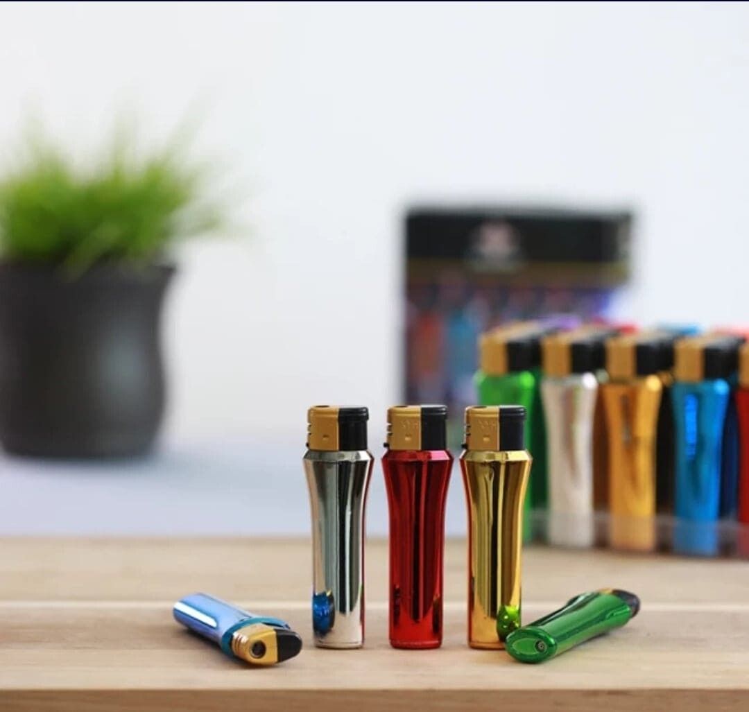 New Stylish Windproof Gas Lighter Refillable -1 Piece
