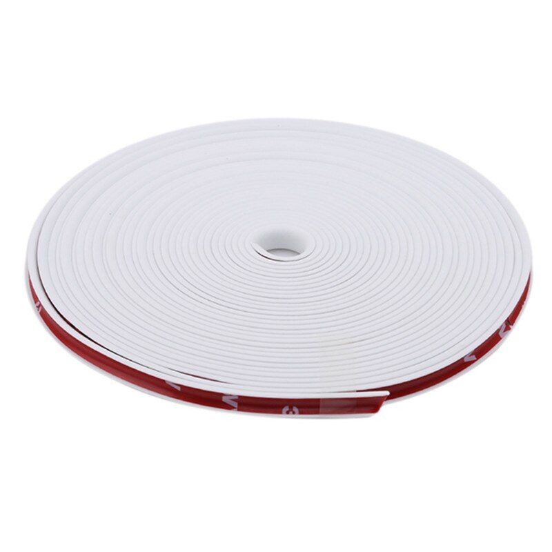 8m Car Wheel Protector Hub Sticker Car Decorative Strip Auto Rim Tire Protection Care Covers Car-styling