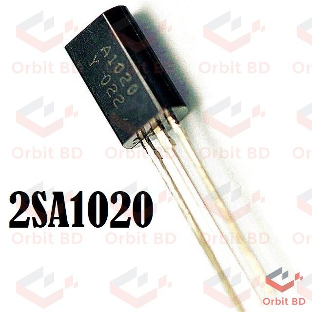 5Pcs- 2SA1020 2SA 1020 A1020 50V 2A PNP Transistor Low Transistor TO-92L Package PNP Bipolar Transistor Plastic Encapsulate Transistors Electrical Circuitry & Parts