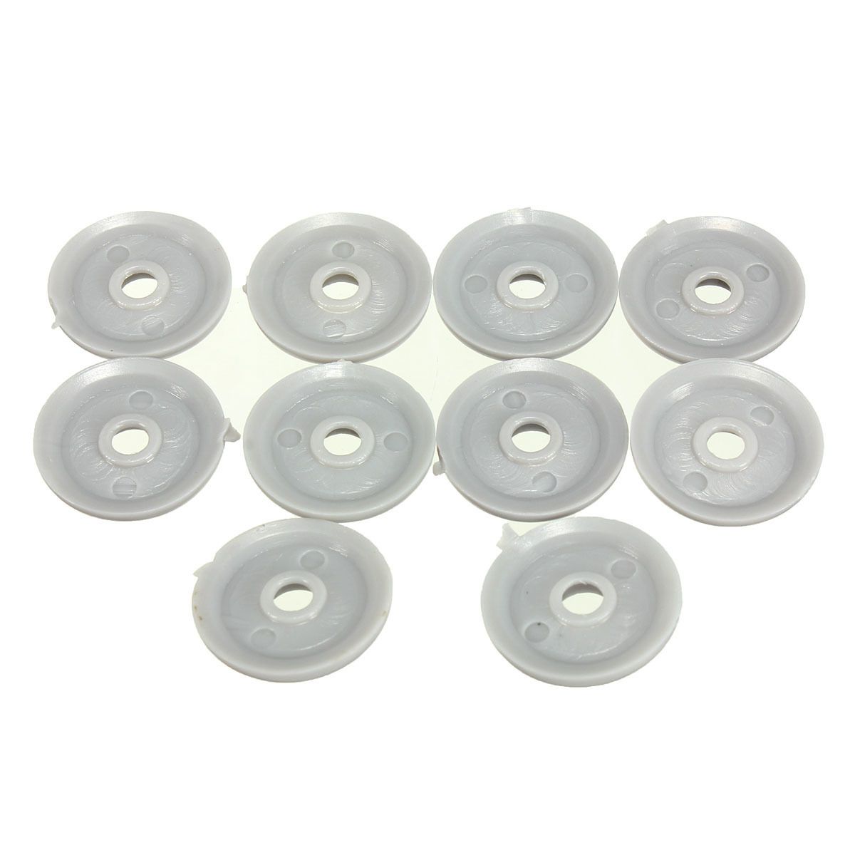 10x Universal Car Seatbelt Buckle Retainer Anti Slip Plastic Stop Buttons Clips -