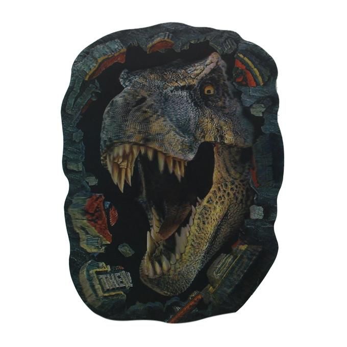 Dinosaur 3D Sticker - Reflected