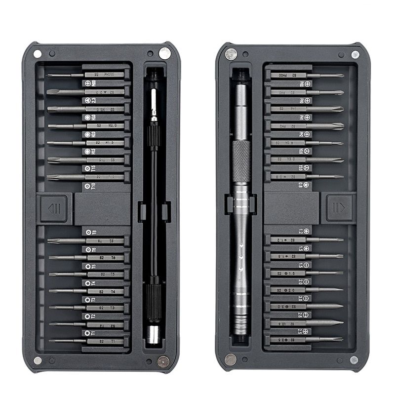 30 In 1 Screwdriver Set Precision Magnetic Screw Driver Bits Torx Hex Bit Handle Mobile Phone Repair Screwdrive Kit Tools