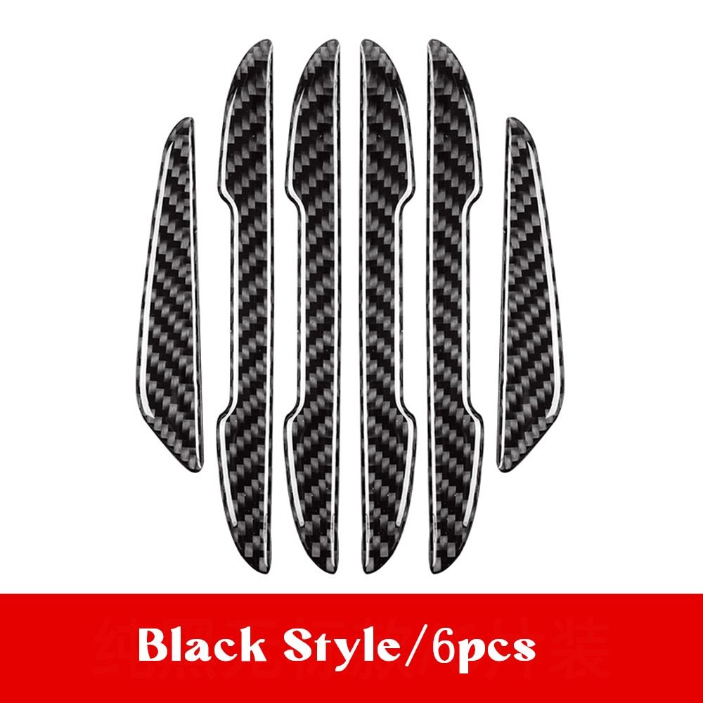 4/6Pcs For BMW Car Door Edge Guard Scratch Protector Buffer Trim Molding Anti Scratch Sticker Rearview Mirror Protection Sticker