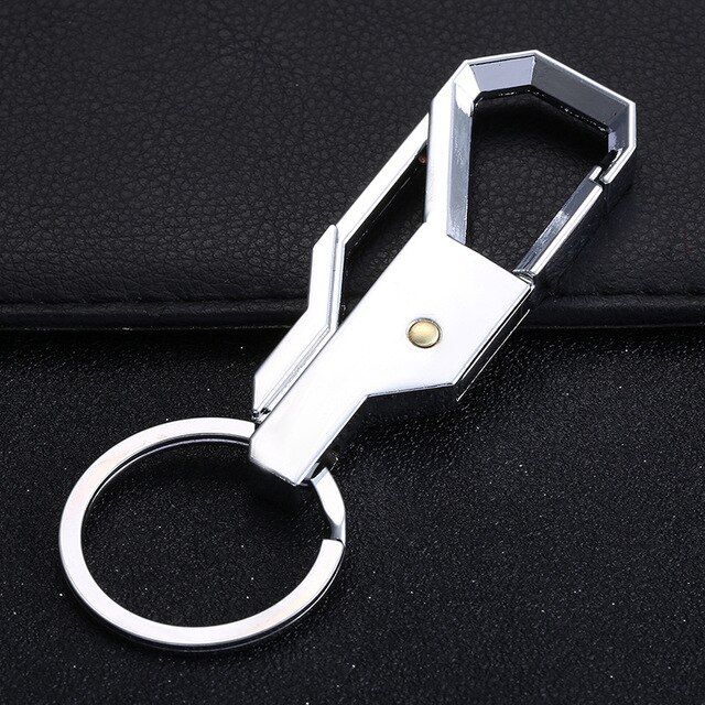 Full Silver Fancy&Fantasy Cool Design Personalised Luxury Keychain Stainless Steel Metal Luxury Car Keychain