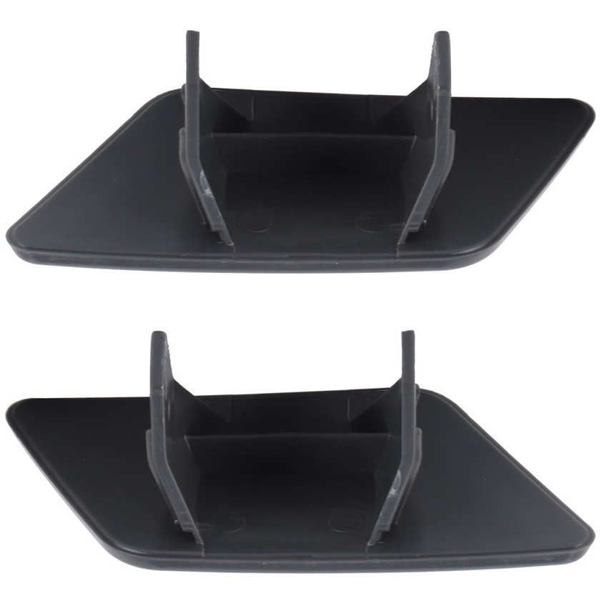 limeng la 2pcs bumper headlight washer cover lid left right 51112993585 51112993586 fit for x1 e84 09-12