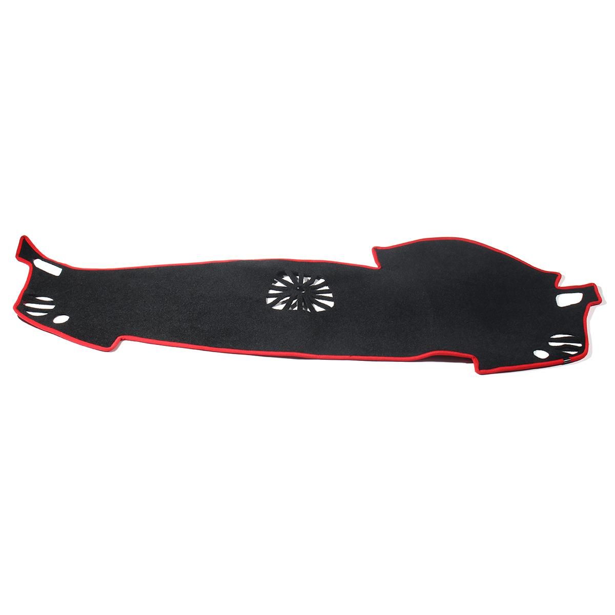 for your motor Red Edge Non-Slip Dashmat Dashboard Pad Sun Cover For Nissan Altima 2013-2018