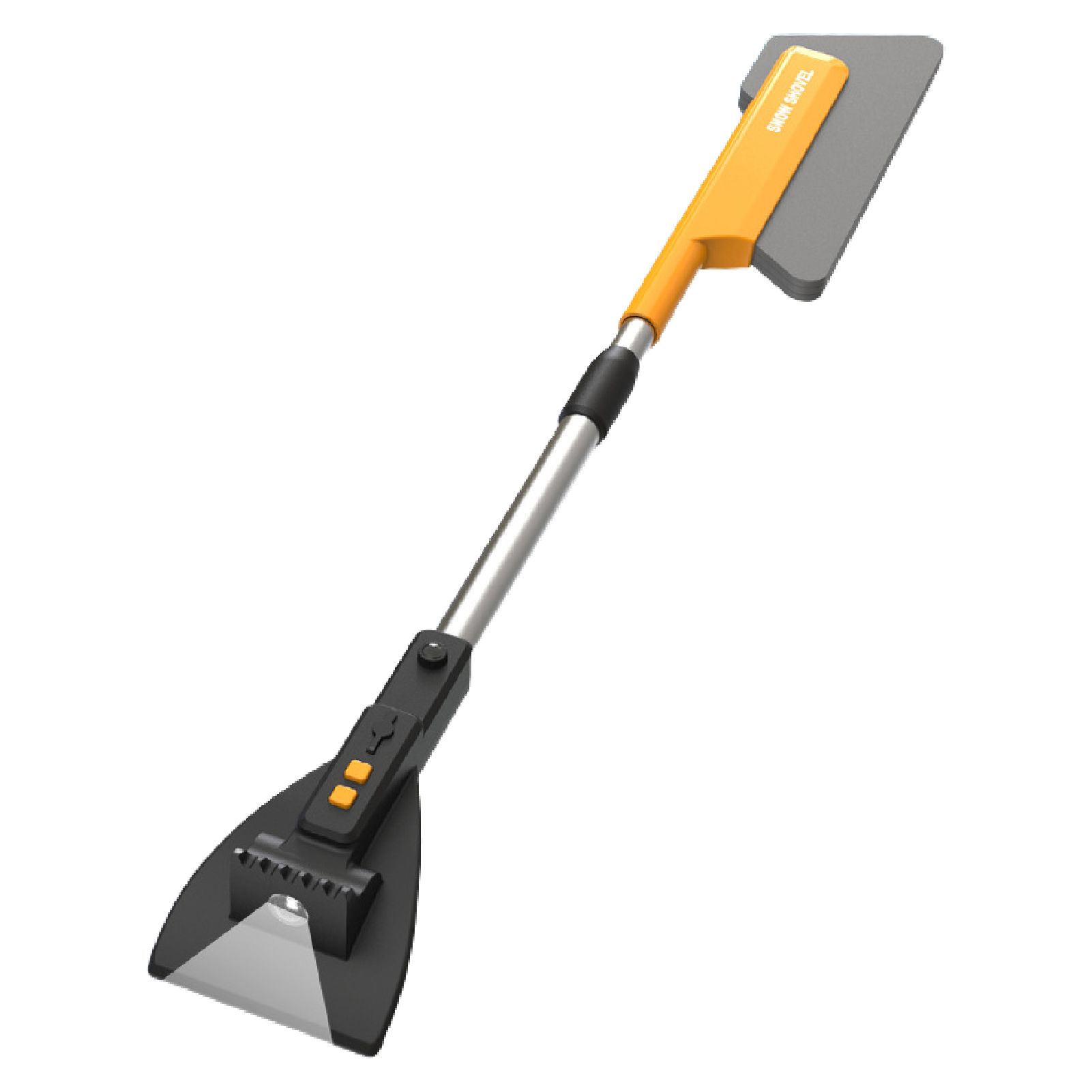 Snow Remover Shovel Compt Size Porle Emergency LED Snow Removal Shovel