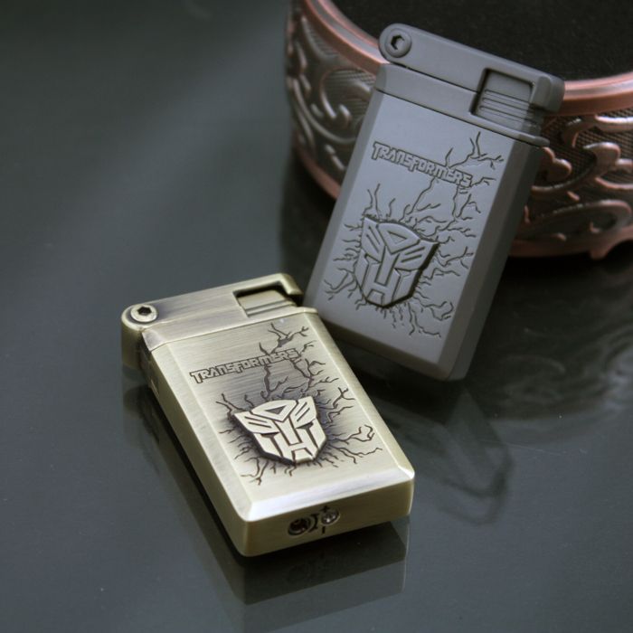 Transformer Metal Jet Gas Lighter-Different Color 1 Pice