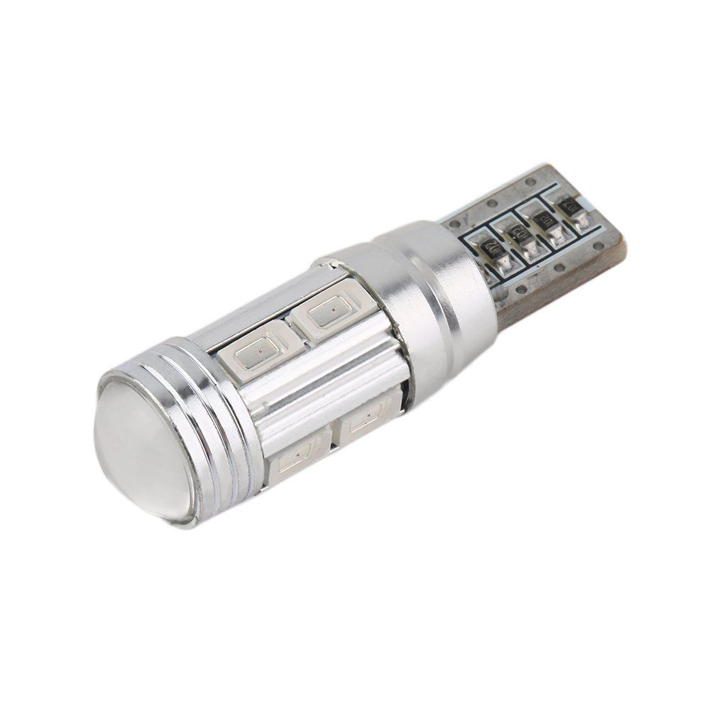 1X T10 501 W5W Car Sidelight Bulb Error Free Canbus 10SMD LED Xenon Green