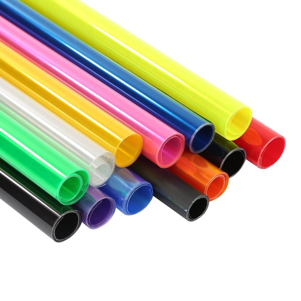 30 * 60 Cm Car Light Sticker Film Self-adhesive Fog Lamp Headlight Tail Light Tone Vinyl Color Film 3 Layers Fog Sheet