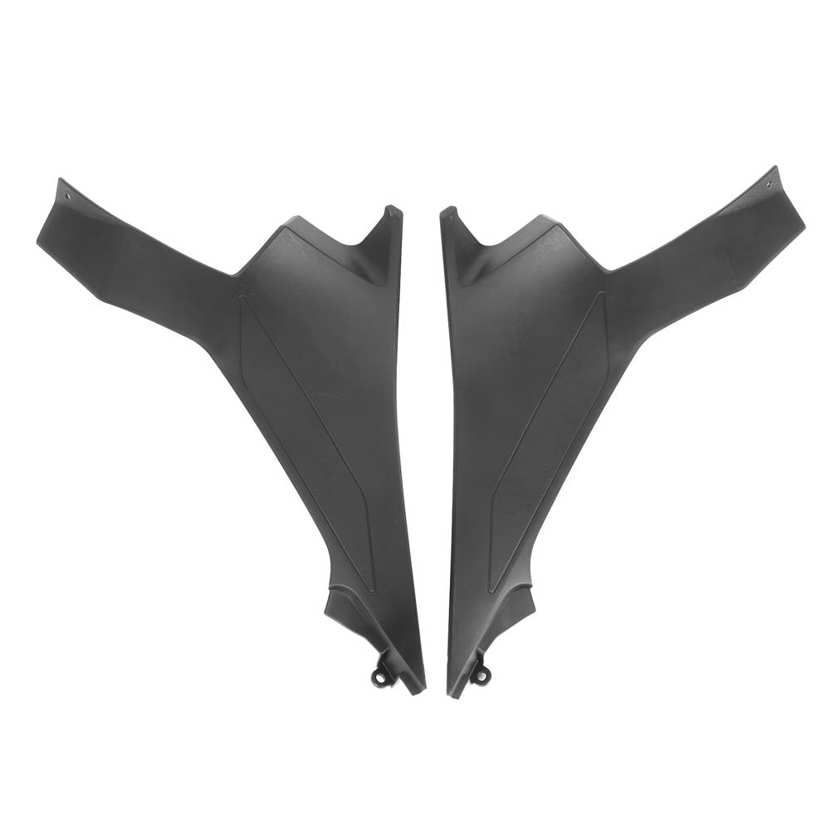 Motorcycle Bodywork Pair Seat Side Panel Cover Fairing Cowling Black Fit for Ninja 400 2019
