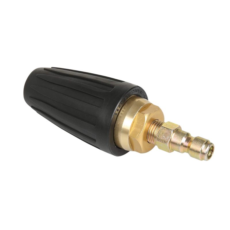 Pressure Washer Turbo Nozzle for Discharge Water 3000 Psi with Pressure Washer Sewer Jet Nozzle, 1/4 Inch 5000 Psi