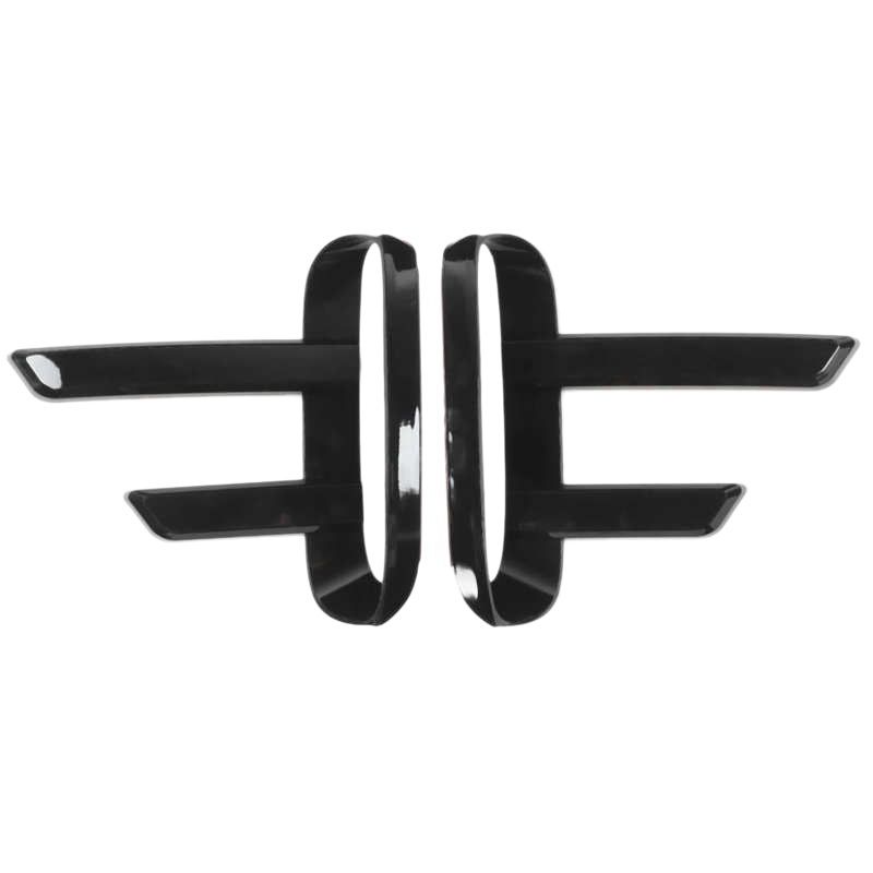 6Pcs Front Grille Side Trim Air Vent Frame Grill Frame Cover for Land Rover Discovery Sport 2020-2021