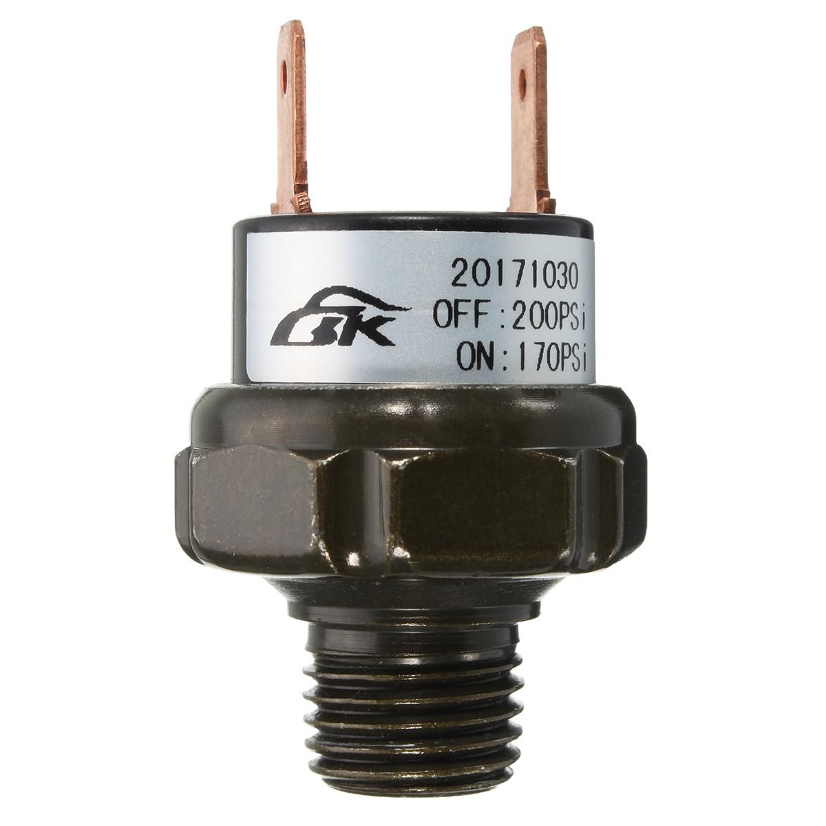 170-200 PSI Air Compressor Tank Pressure Control Switch Valve 1/4" NPT End US