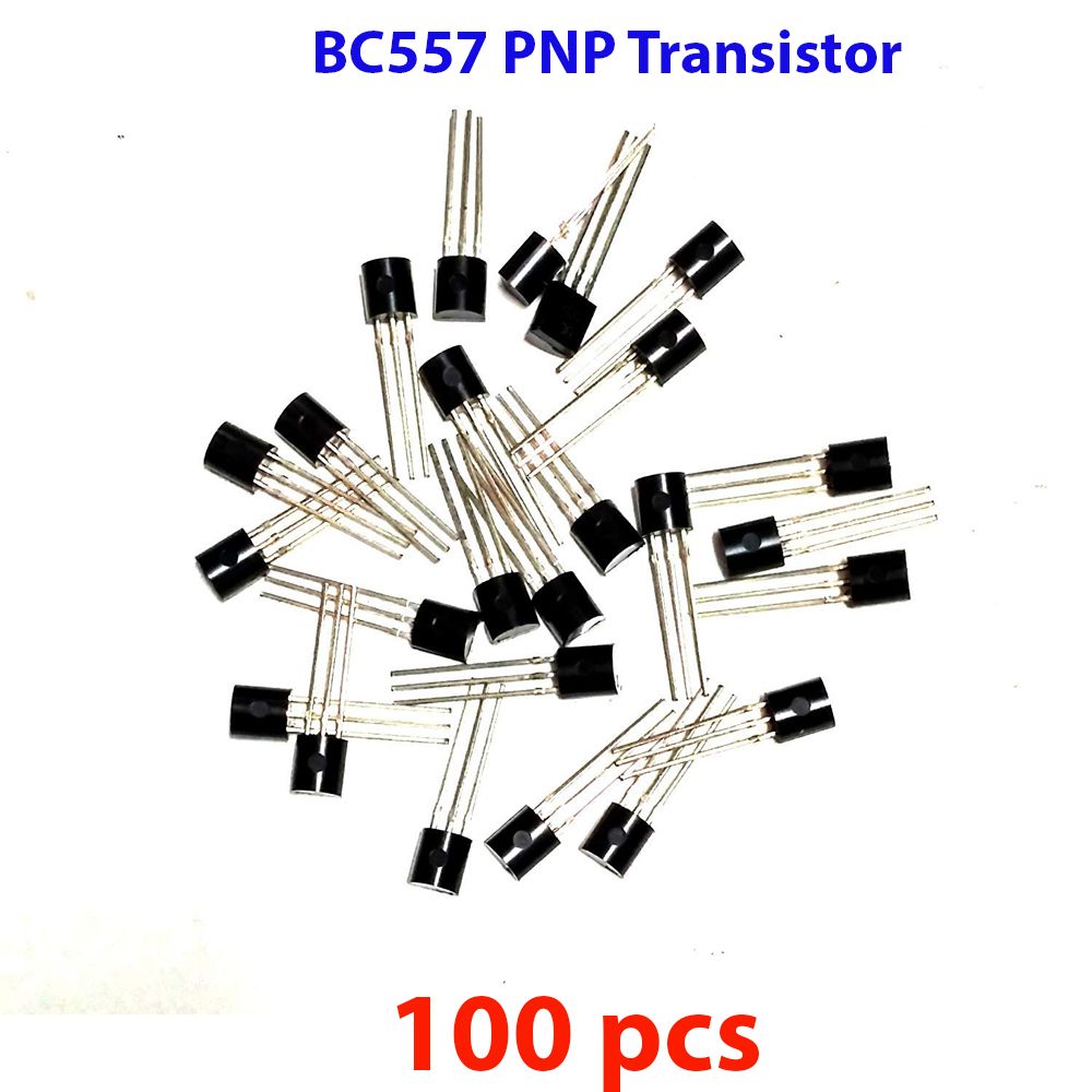 BC557 Bipolar (BJT) Transistor PNP 45V 100mA 150MHz 500mW