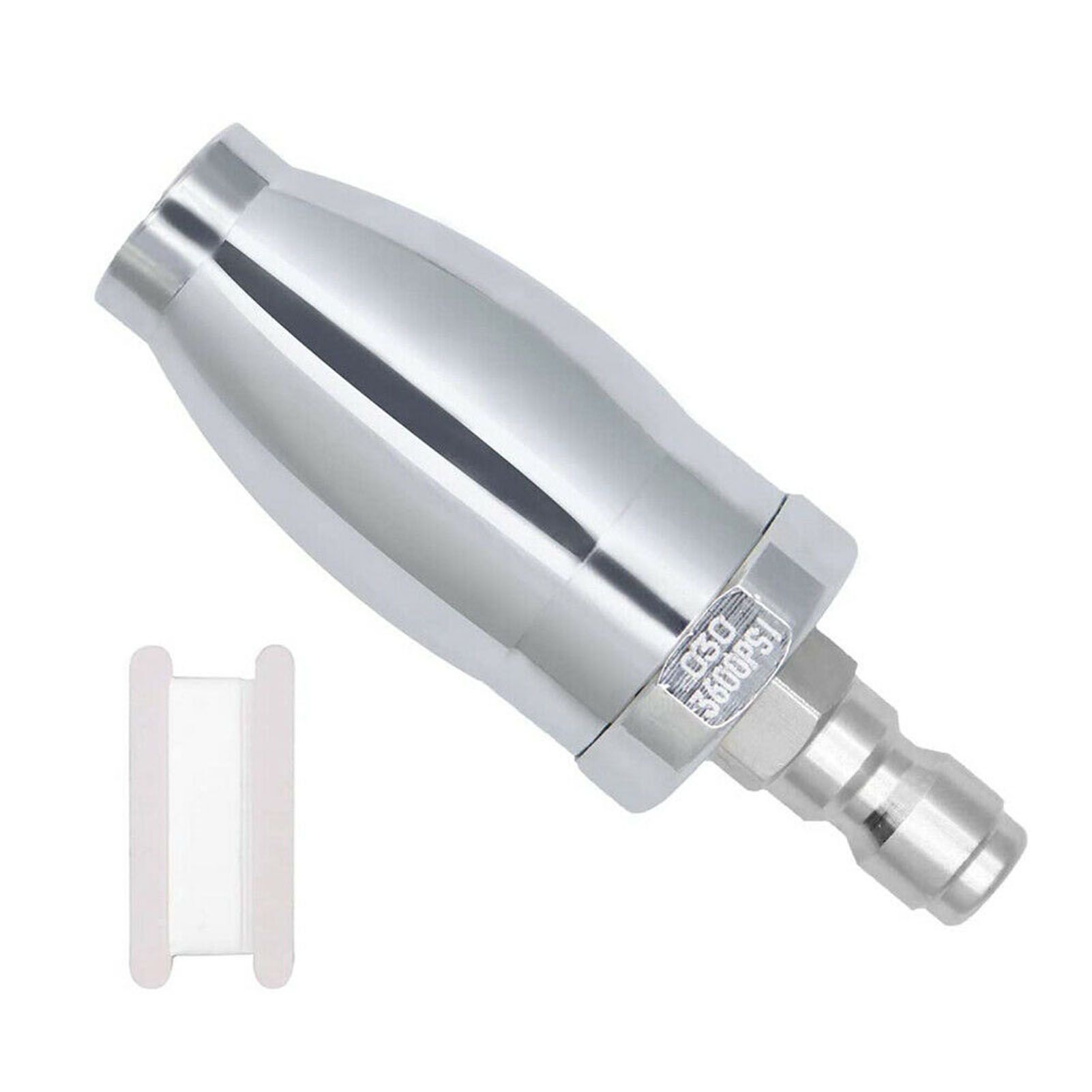Rotating Motor Nozzle 3600PSI 1/4'' Quick Connector for Pressure Washer Sprayer Cleaning