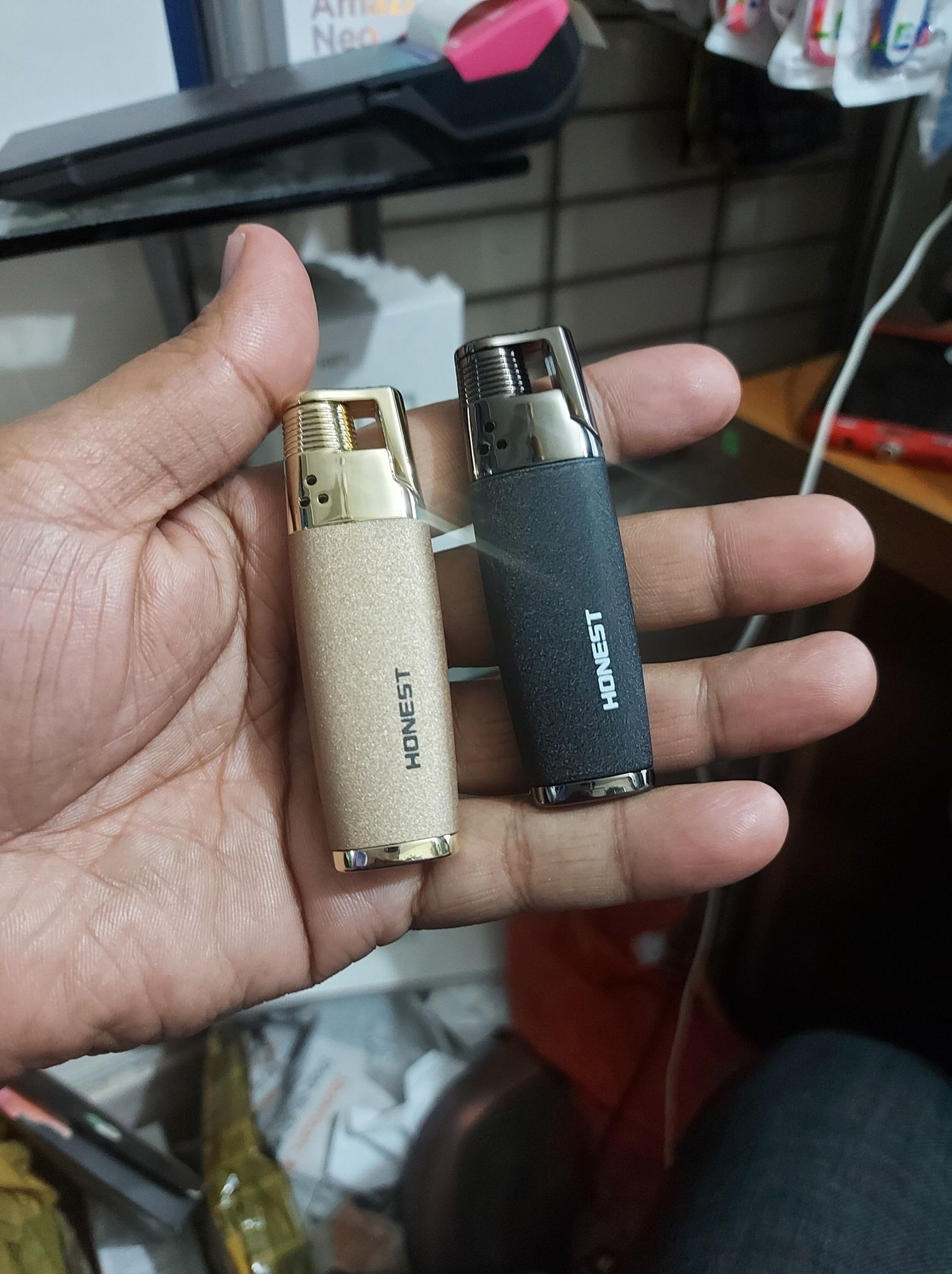 Honest Gas Lighter Metal Body