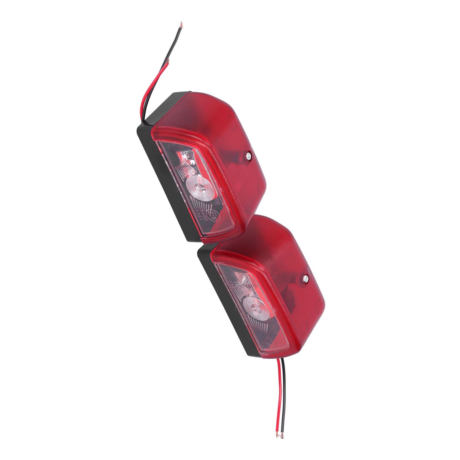 New DC10‑30V License Plate Light SMD LED IP65 Red Housing Universal For 12‑24V