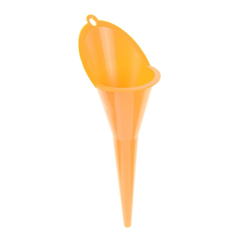 Multi-Function Car Fueling Funnel Gasoline Engine Oil Additive Motorcycle Agricultural Machinery Funnel Yellow