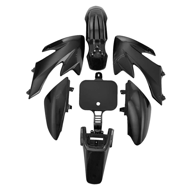 Black Guard Fairing Fender Kit for CRF50 110C 125Cc PIT PRO Trail Dirt Bike