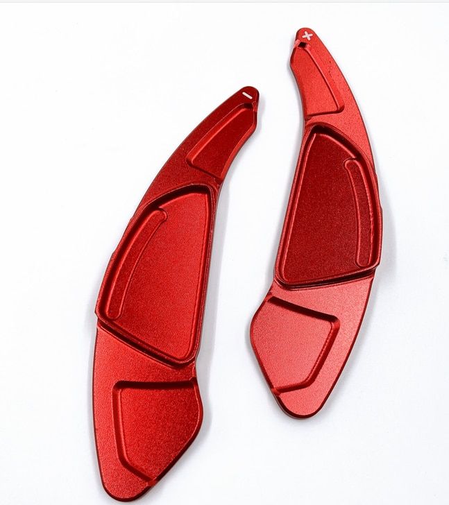 Car Steering Wheel Paddle Shifter For MG MG6 2019 2020 2021/ MG ZS/ MG HS RX5 2017-2020 Shift Extension（Red）