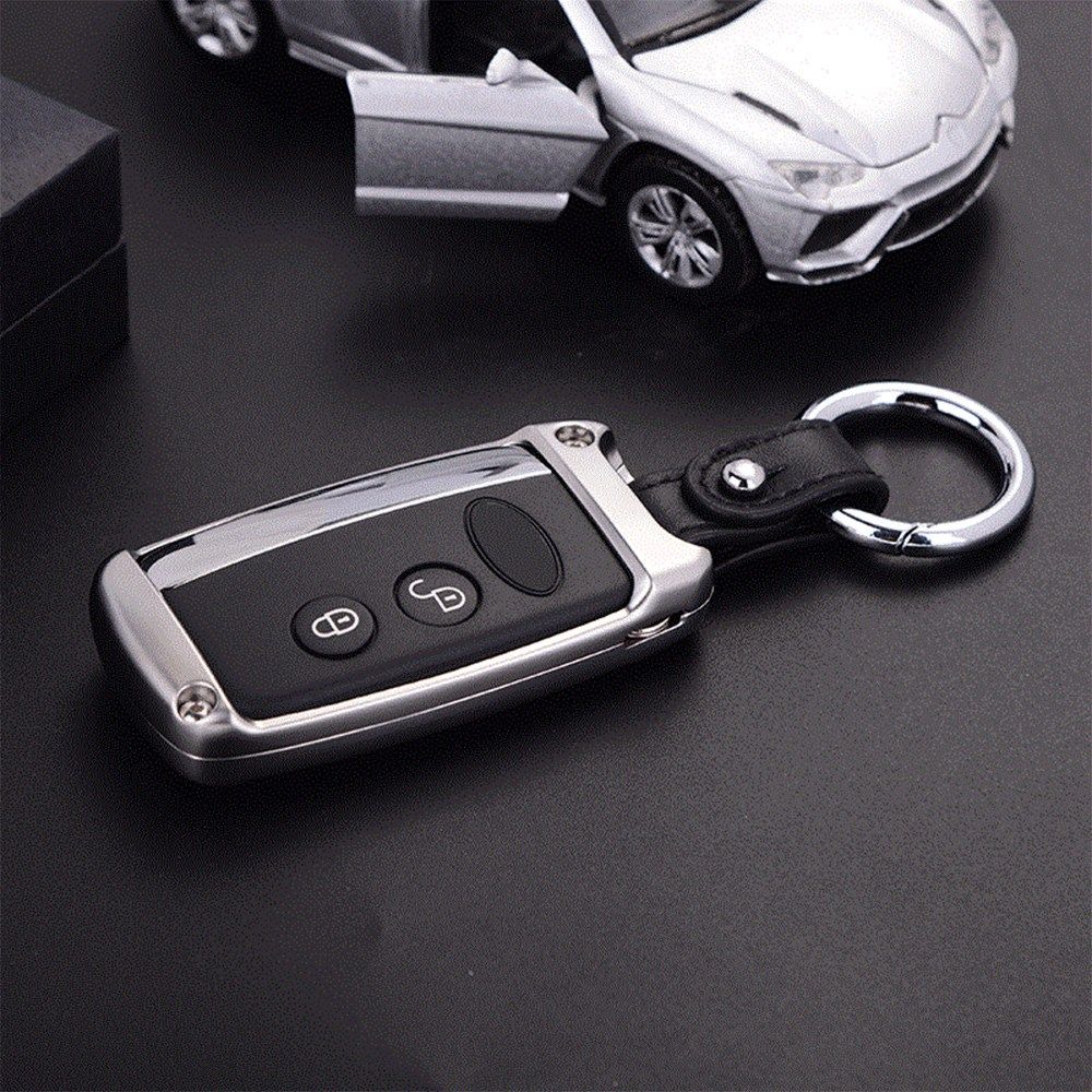 Car Key Shell Cover Trim for Land Rover Discovery Sport (Rose Gold)