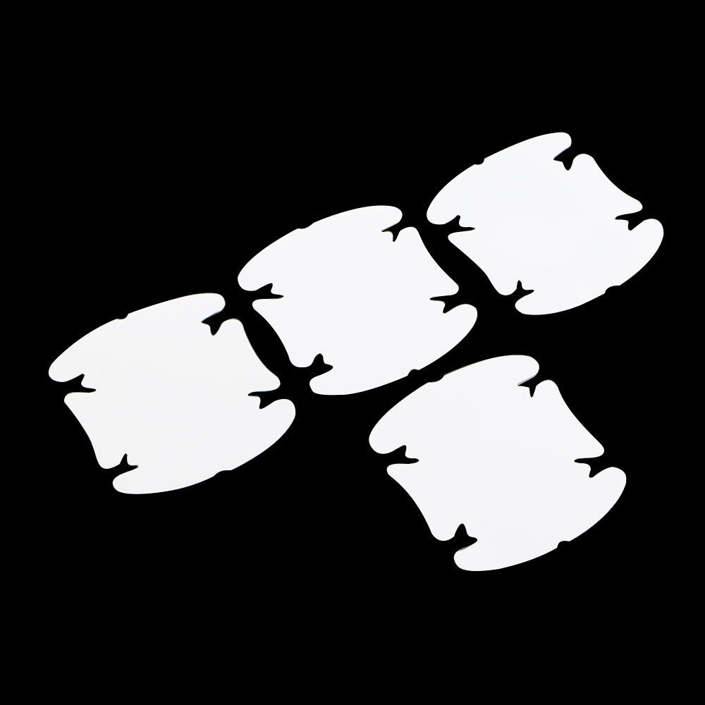 Color My Life Door Handle Wrist Protection Film Sticker for Camry Corolla RAV4 Yaris Highlander Land Cruiser PRADO Vios