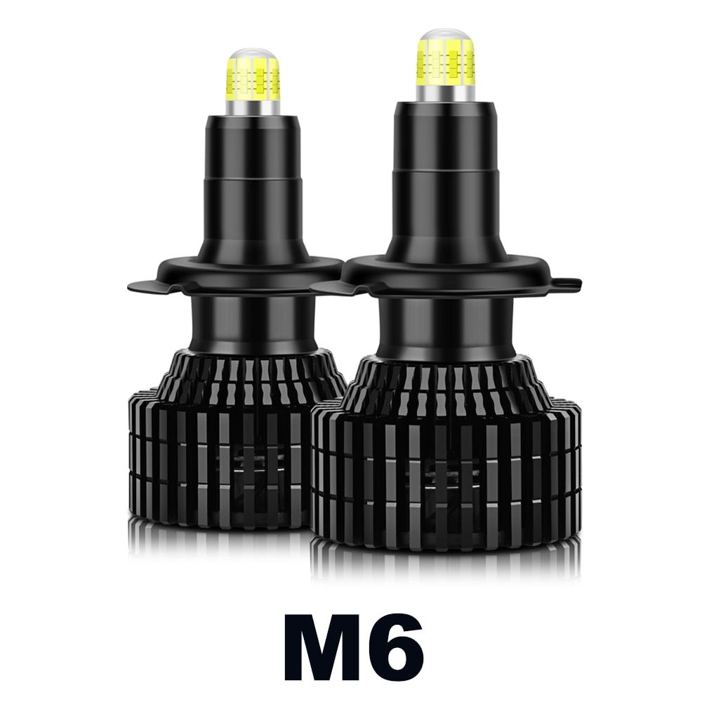 2pcs 48 CH1 H7 H8 H11 LED Lamp Car Headlight Bulb HB3 9005 HB4 9006 3D LED H3 Canbus 360 Degree 6000K 20000LM Auto 9012 Hir2-8000K-H3