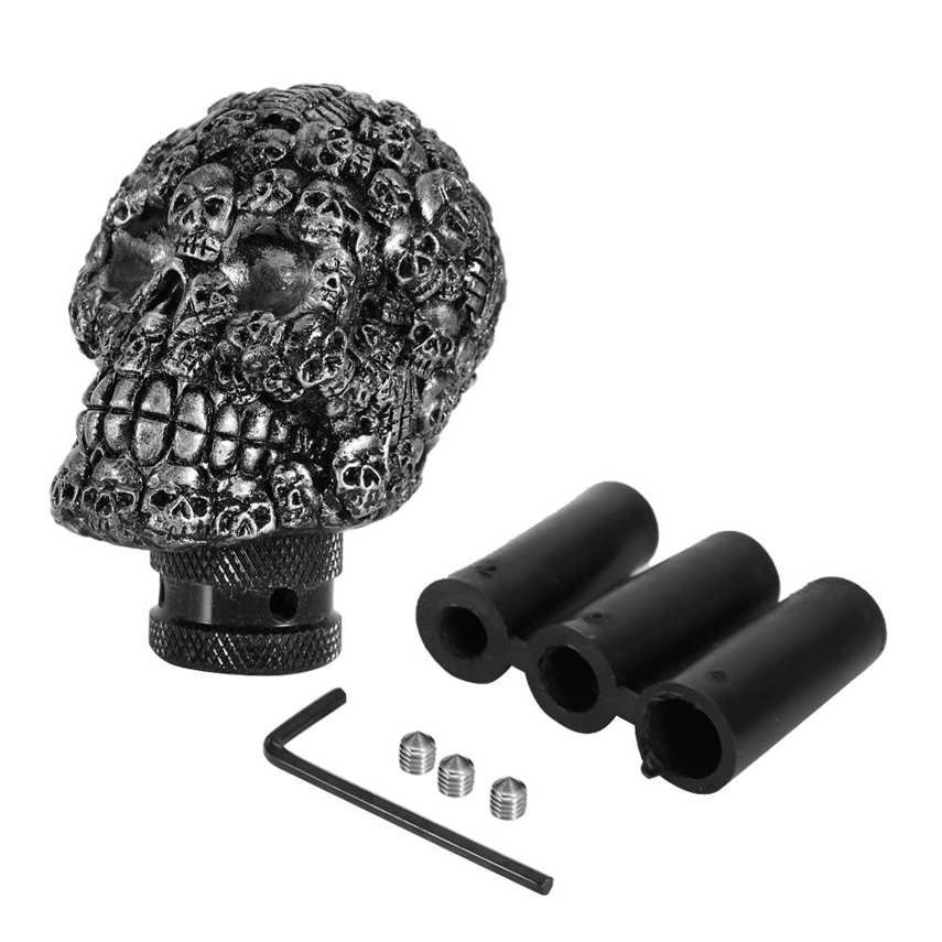 knob shift Skeleton Skull Car Modified Manual Gear Shift Knob Stick Lever Shifter Universal car styling