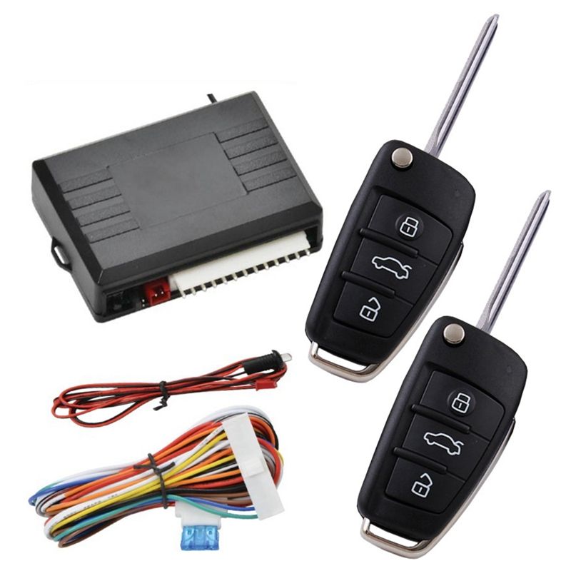 Car Alarm System Car Keyless Entry Central Door Lock Kit Car Keyless Application with Remote Control Entry System
