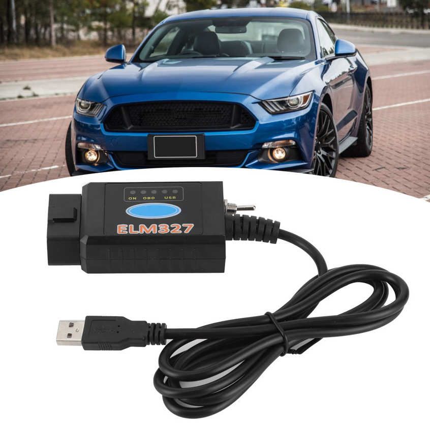 Code Reader Tool OBD2 Scanner Adapter Bluetooth Diagnostic Interface Auto Scan Fit for Ford