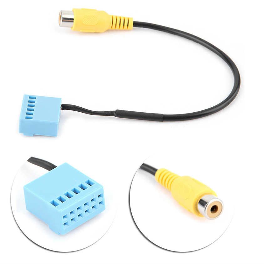 1Pcs Car Rear View Camera Adapter Cable for MK5 MK6 B6 Touran HA