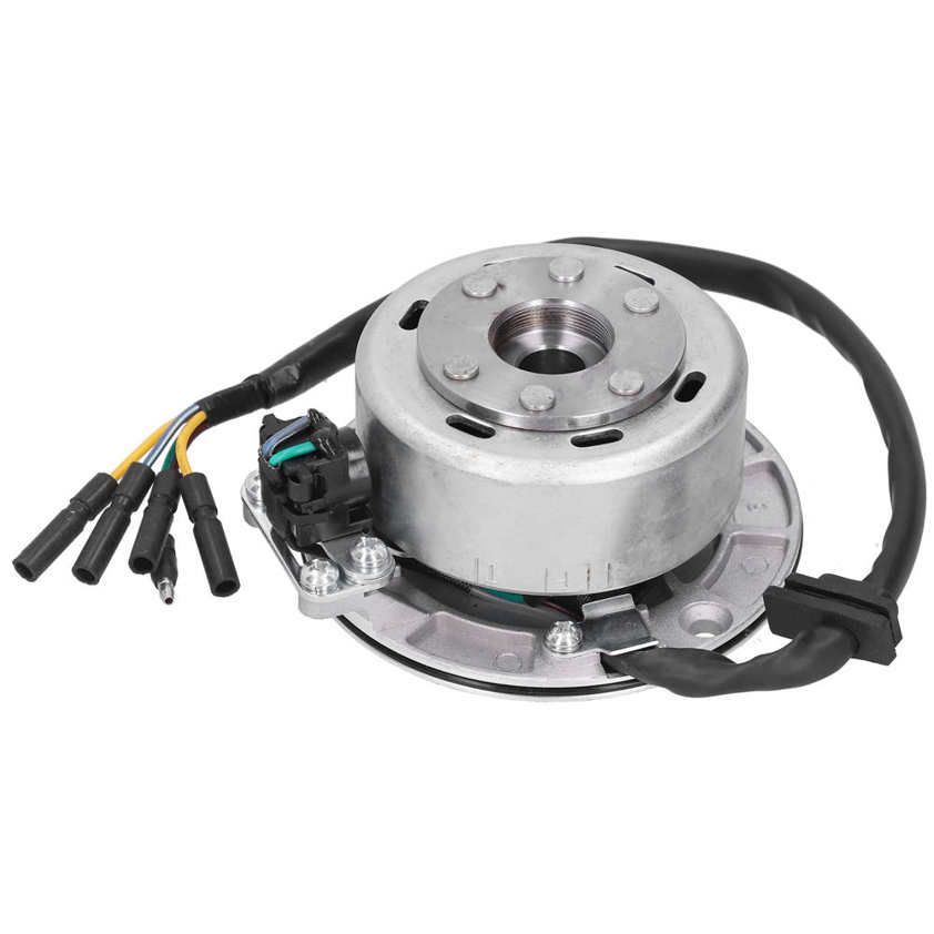 CarMeng La Motorcycle Magneto Stator Plate Coil Electrical Starting Fit for YX 150cc 160cc PIT PRO Trail Dirt Bike