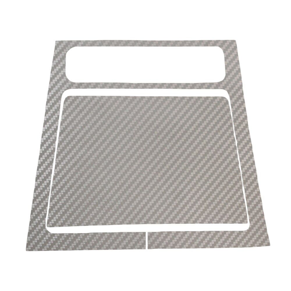 Car styling Car ashtray panel stickers For Volkswagen Golf 6 2011 2012 Carbon Fiber Personalized Stickers Car Accessories 1Set