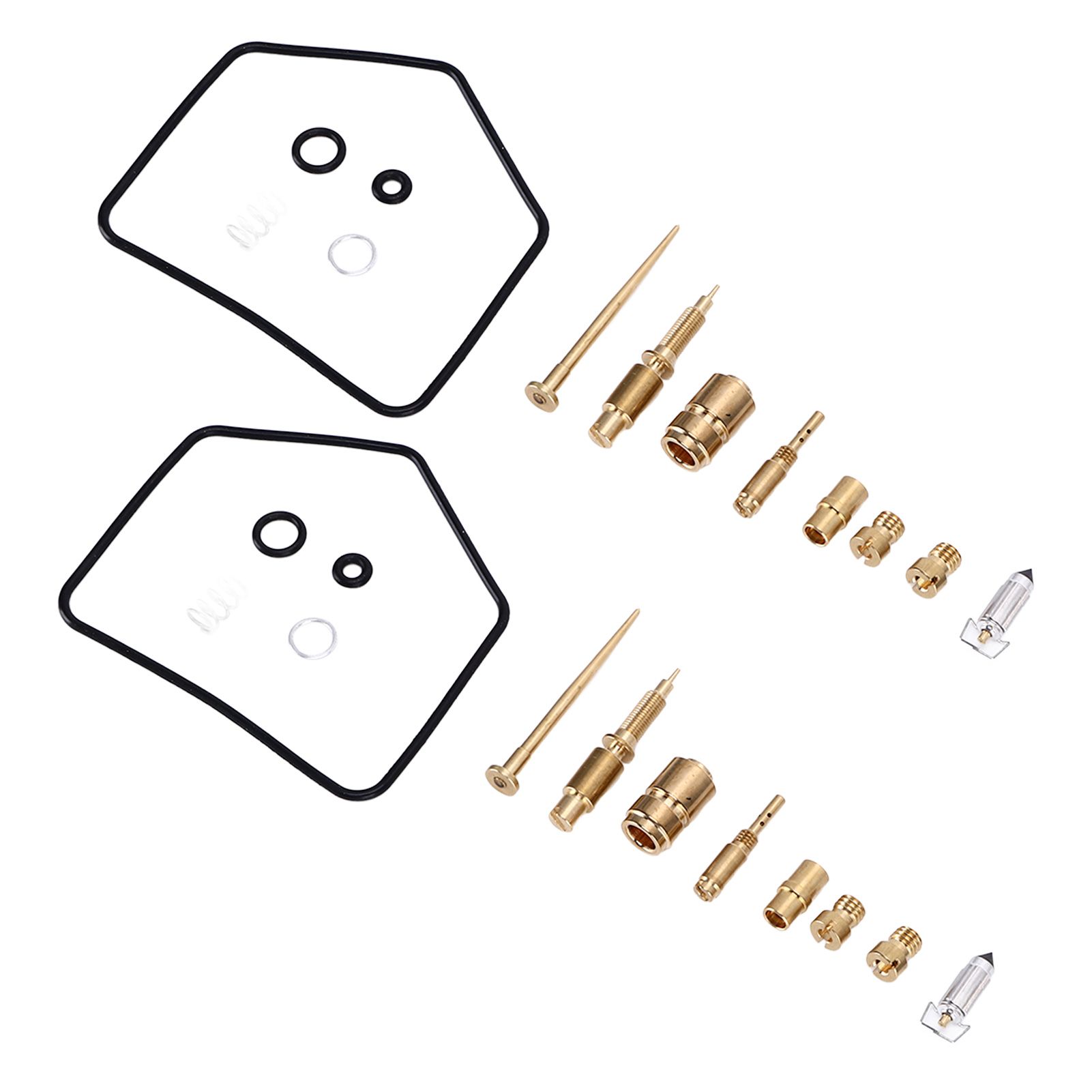 2 Sets Motorcycle Carburetor Rebuild Kit Replace Fit For CB360 CJ360T CL360