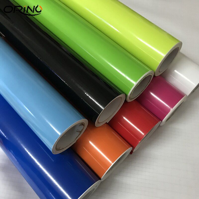 High Quality Black Glossy Vinyl Film Piano Car Boat Trucks Computer Phone Gloss Wrap Adhesive Air Bubble Free Car Wrapping Sheet