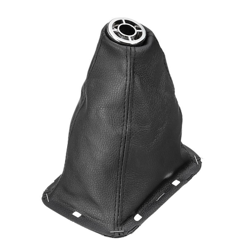 Car PU Leather Shifting Gear Cover Shift Gear Gaitor for Toyota Avensis T25 MK2 II 2003-2009