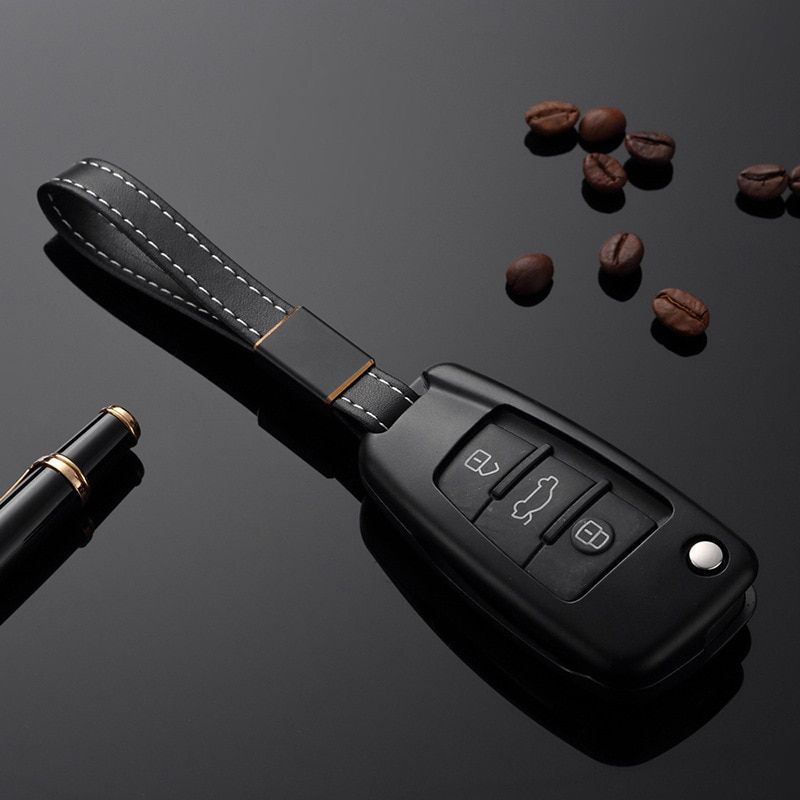 Aluminum Alloy Key Case for car For Audi C6 A7 A8 R8 A1 A3 A4 A5 Q7 Chery Riotous Profusion key cover key case car Accessories
