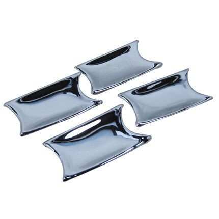 FUNDUOO For Honda City 2009 2010 2011 2012 2013 2014 New Chrome Car Door Handle Cup Bowl Cover Trim Free auto accessories