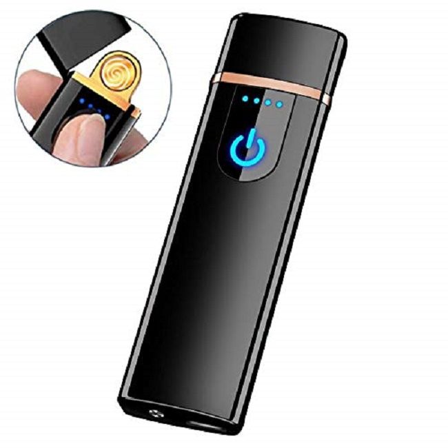 Touch USB Rechargeable Lighter Metal Body